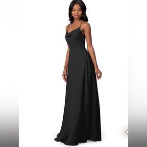 Azazie Daenerys Flowy Cowl Chiffon Bridesmaid Dress